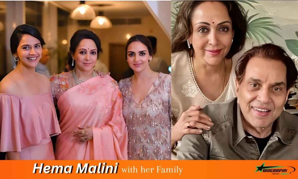 Hema Malini Family