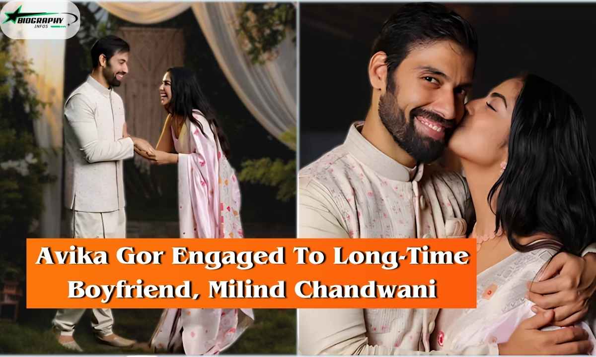 After Hina Khan, Balika Vadhu Famed Avika Gor got engaged with boyfriend Milind Chandwani. Roka Ceremony Pics got viral over Internet.