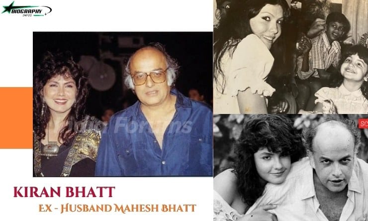 kiran bhatt with Ex-husband mahesh bhatt