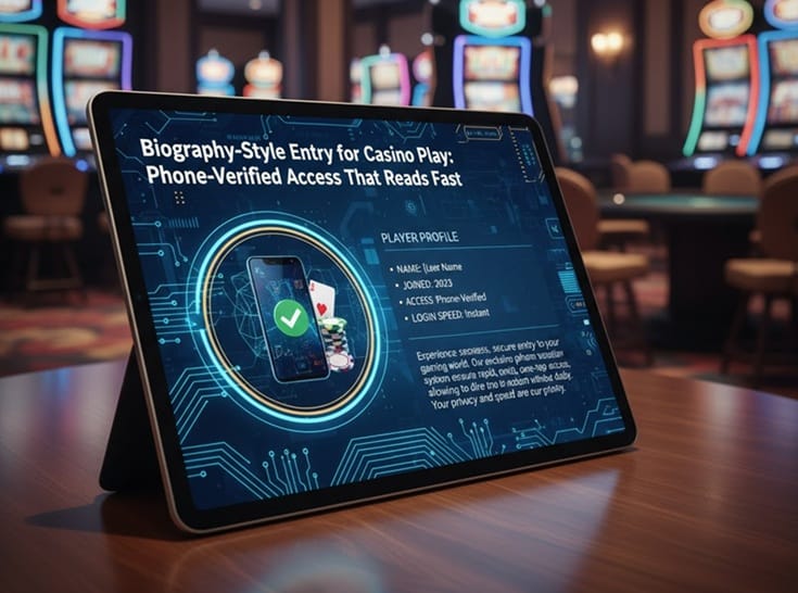 Biography-Style Entry for Casino Play: Phone-Verified Access That Reads Fast
