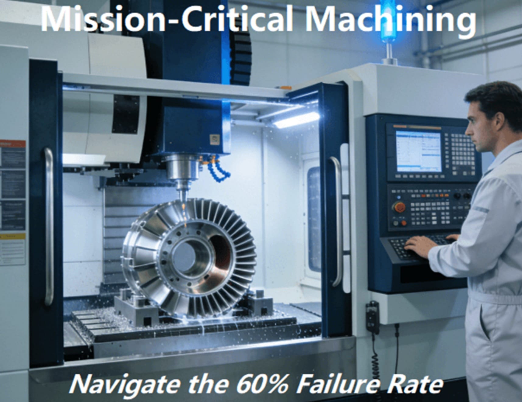 Navigating the 60% Failure Rate: How to Select a CNC Partner for Mission-Critical Titanium & Aluminum Components