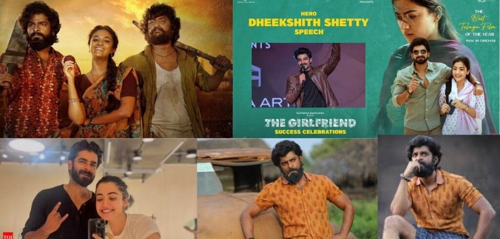 Dheekshith shetty Movie, Tv shows scenes