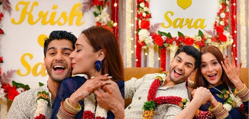 Krish Pathak And Sara Khan