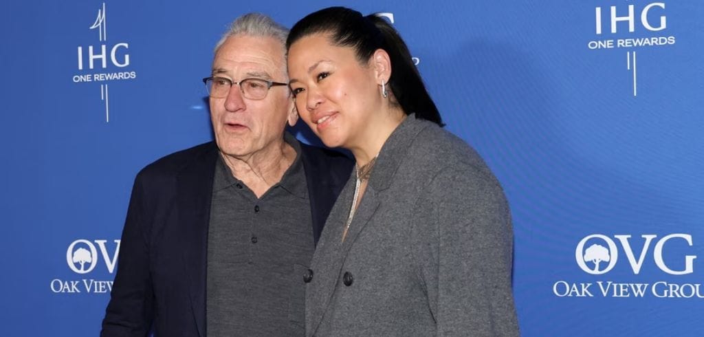 Tiffany Chen with her husband Robert De Niro